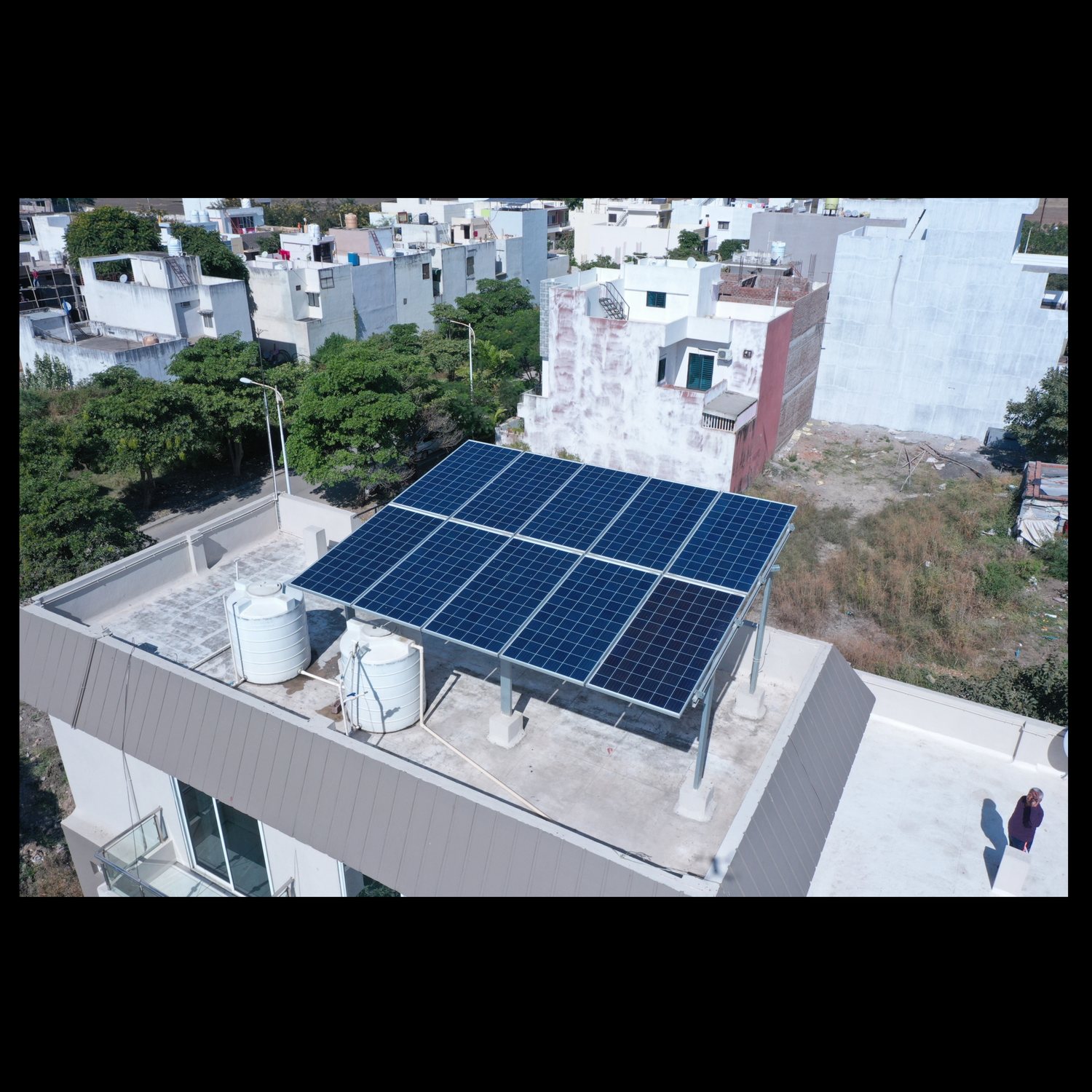 Residential rooftop install